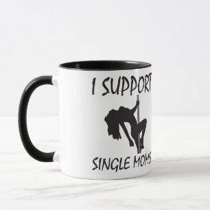 Mug Je Supporte Les Moms Uniques