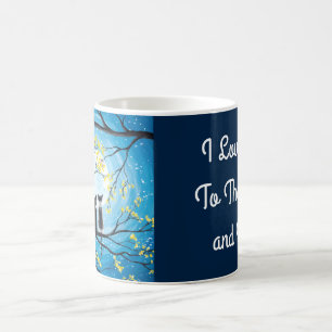Mug Je t'aime à la lune et le chat arrière