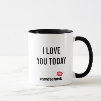 Mug Je t'aime aujourd'hui (tasse)