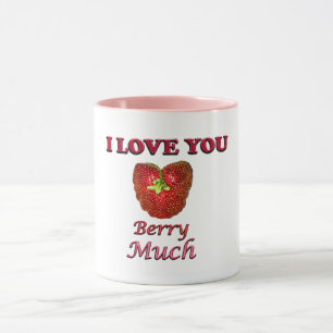 Mug Je T'Aime Beaucoup Berry