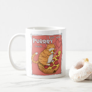 Mug Je t'aime beaucoup, cadeau drôle pour amateur de c