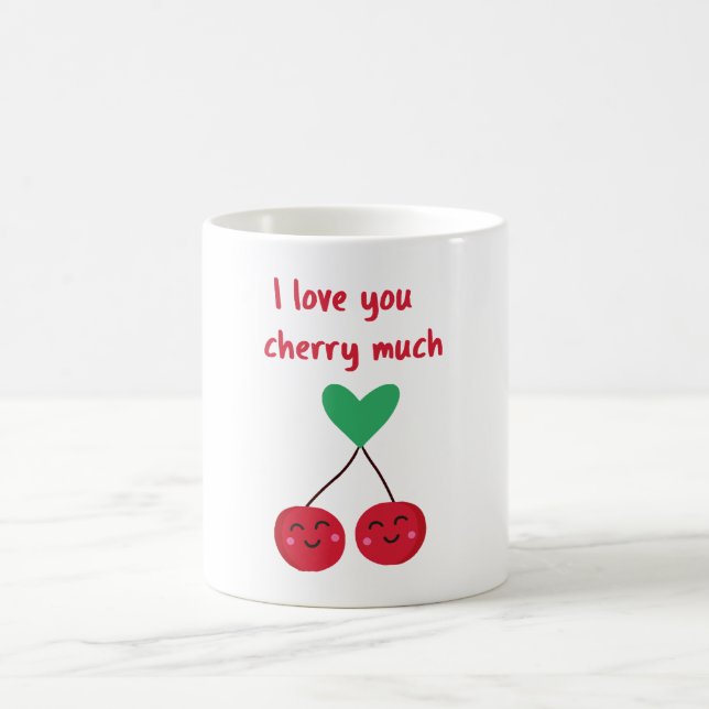 Mug Je t'aime beaucoup Cherry Valentine (Centre)