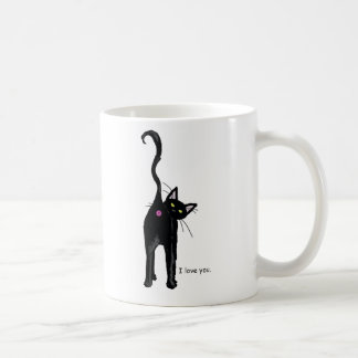 Mug Je t'aime, chat
