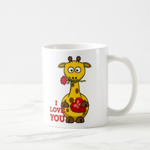 Mug je t'aime girafe