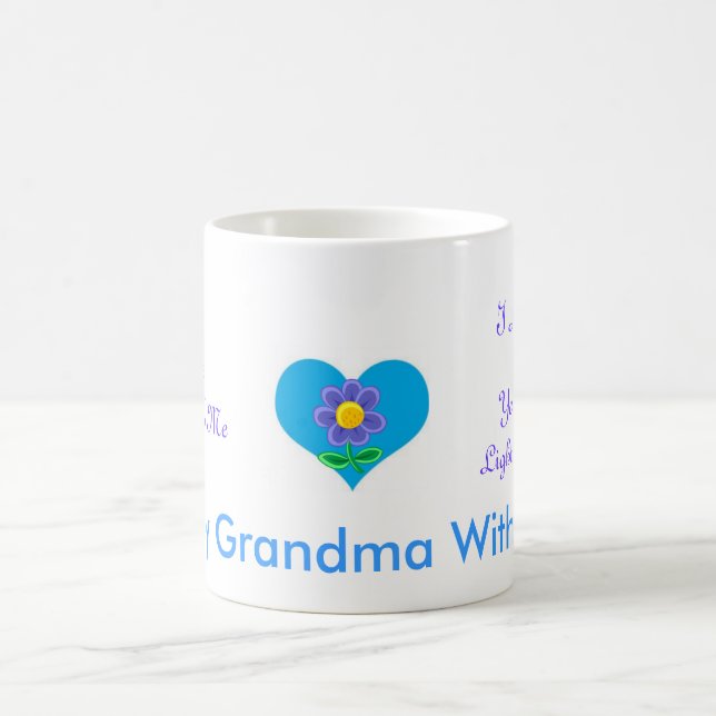 Mug Je t'aime grand-maman (Centre)