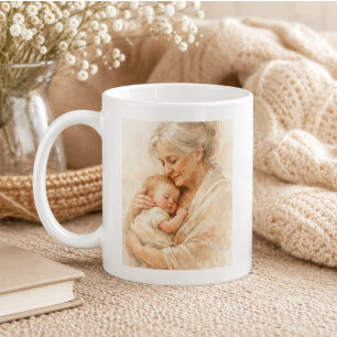 Mug Je t'aime grand-mère Jour des grands-parents