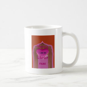 Mug Je t'aime Joyeux Coeur de Noël