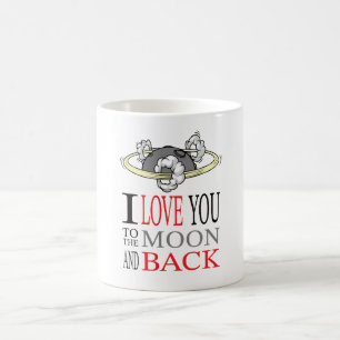 Mug Je t'aime jusqu'à la...Idée cadeau de la Saint-Val
