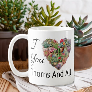 Mug Je T'Aime Les Épines Et Tout