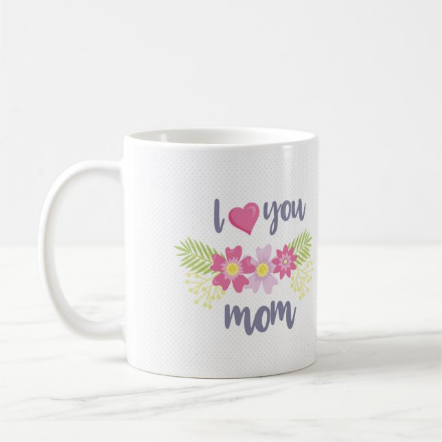 Mug Je t'aime maman (Gauche)