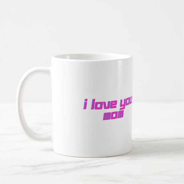 Mug Je t'aime maman (Gauche)