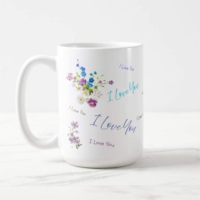 Mug Je t'aime maman (Gauche)