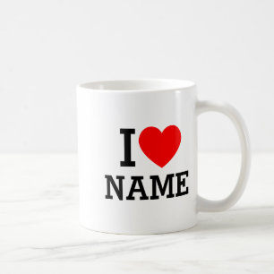 Mug Je T'aime Nom T Shirt