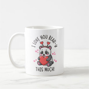 Mug Je t'aime Ourson autant que ça - Panda de la Saint