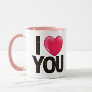 Mug Je T'AIME Pas de remboursement Saint Valentin Café