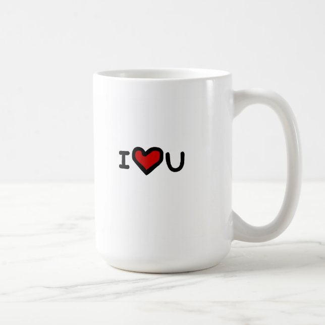 Mug "Je t'aime plus que la bière " (Droite)