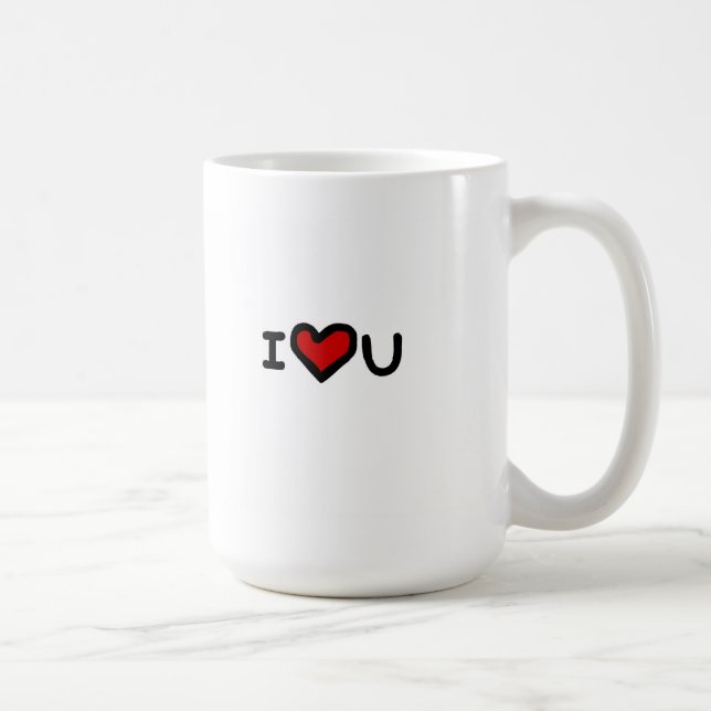 Mug "Je t'aime plus que le vin " (Droite)