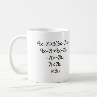 Mug Je t'aime pour des scientifiques, professeurs de