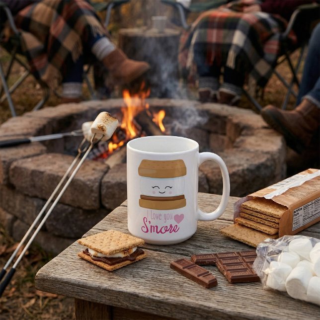 Mug Je T'aime Smore (Créateur téléchargé)