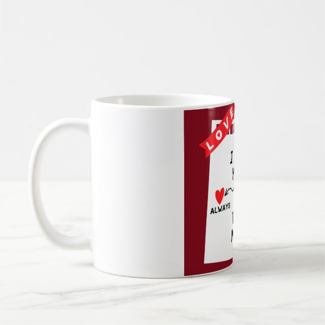 Mug "Je t'aime tellement" (Gauche)