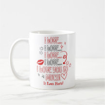 Je t'aime tellement note romantique Saint-Valentin