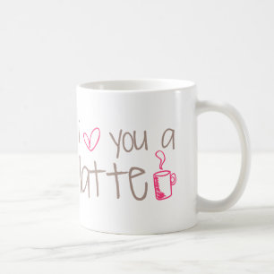 Mug Je t'aime un Latte