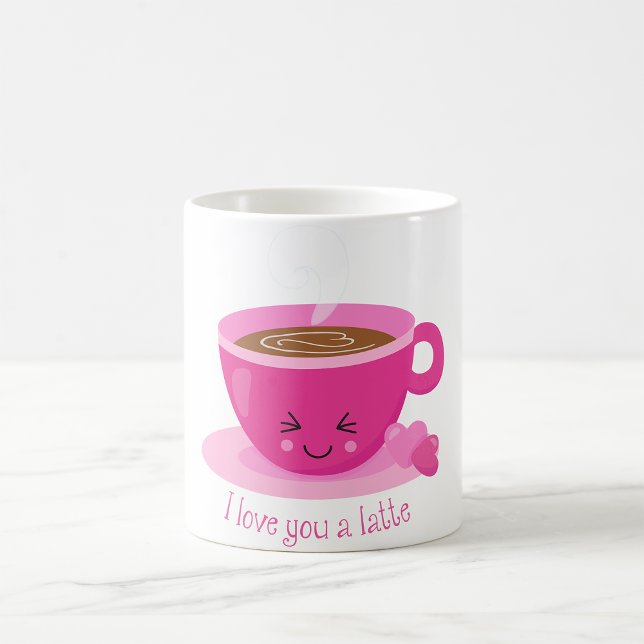 Mug Je T'Aime Un Latte (Créateur téléchargé)