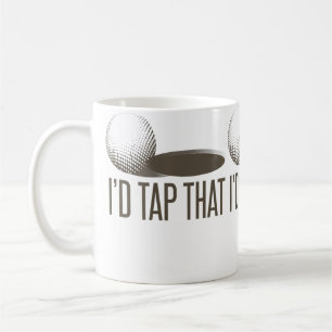 Mug JE Tapperais Ça Humour de Golf Drôle Golfeur Golf