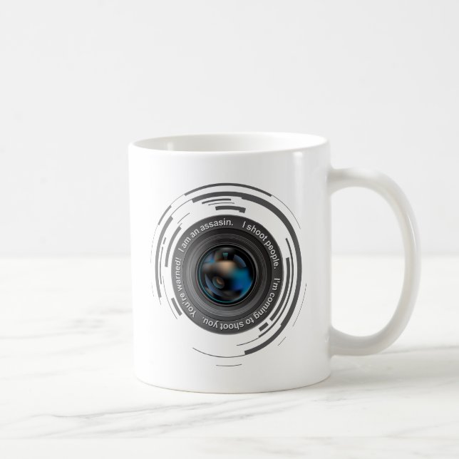 Mug Je tire des personnes (Droite)