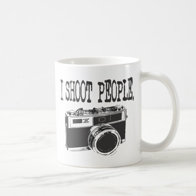 Mug Je tire des personnes (Droite)