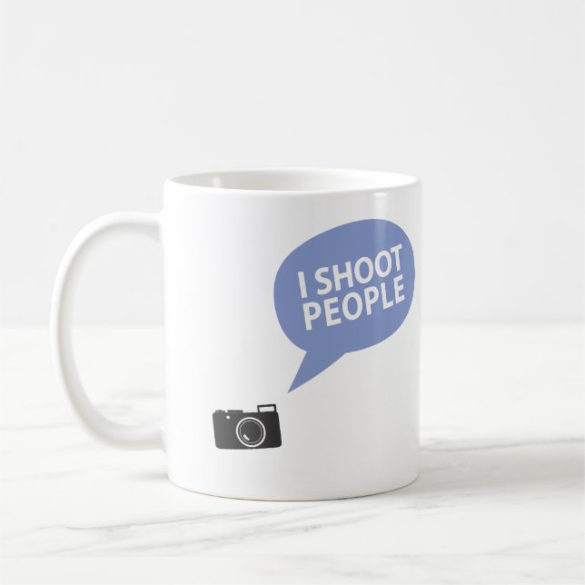 Mug Je tire des personnes (Gauche)