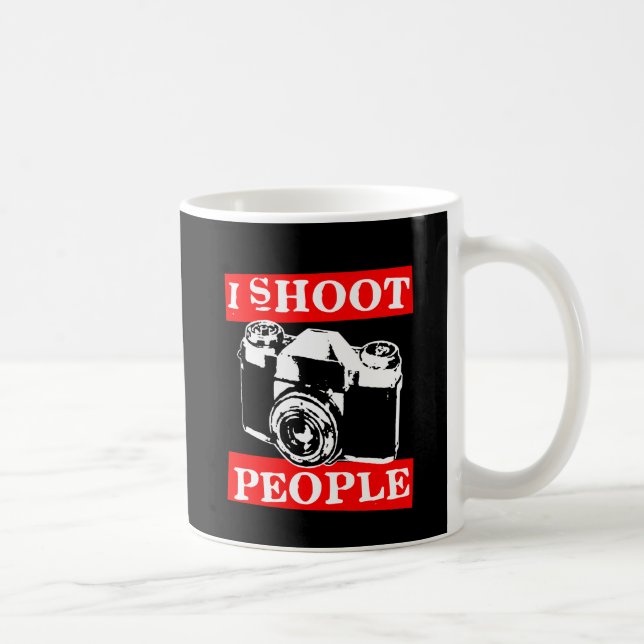 Mug Je tire des personnes (Droite)