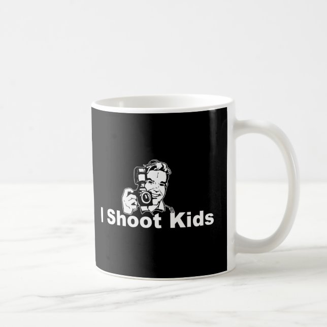 Mug Je tire le noir d'enfants (Droite)