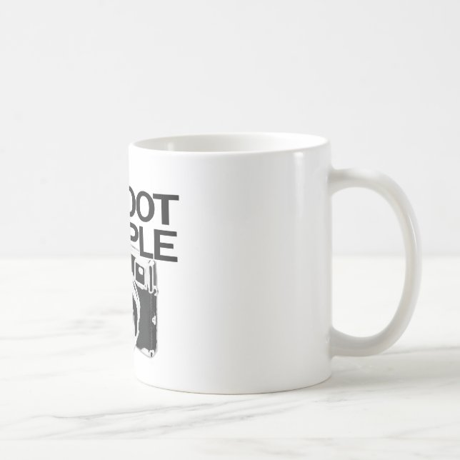 Mug Je tire sur les gens (Droite)