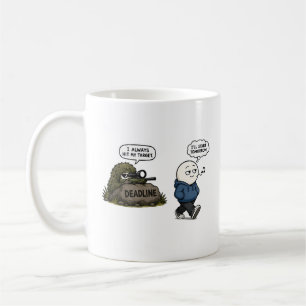Mug Je Toujours Atteins Ma Cible – Drôle de Procrastin