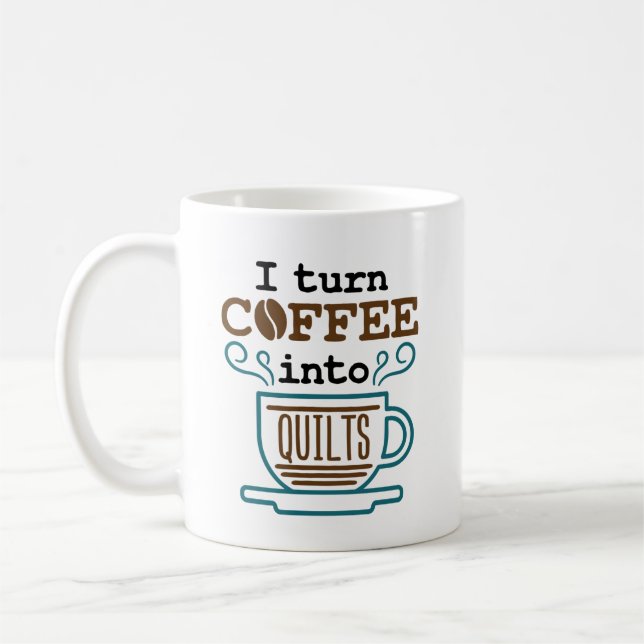 Mug Je Transforme Le Café En Plats De Plat (Gauche)
