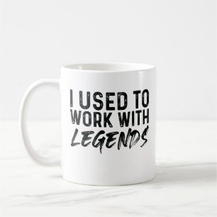 Mug Je Travaillais Avec Des Légendes
