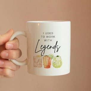 Mug Je Travaillais Avec La Légende Retraite Personnali
