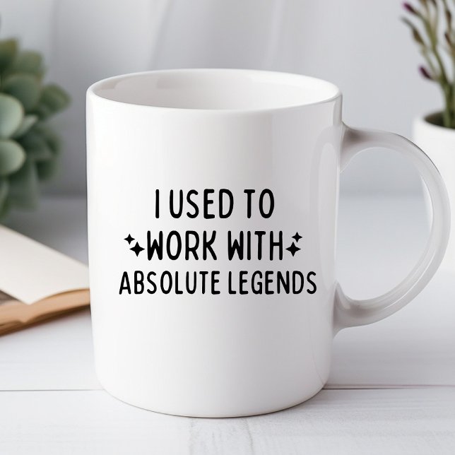 Mug Je travaillais avec une musique de bureau complète (Créateur téléchargé)