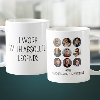 Mug Je Travaille Avec Absolument Legends 9 Équipe Phot
