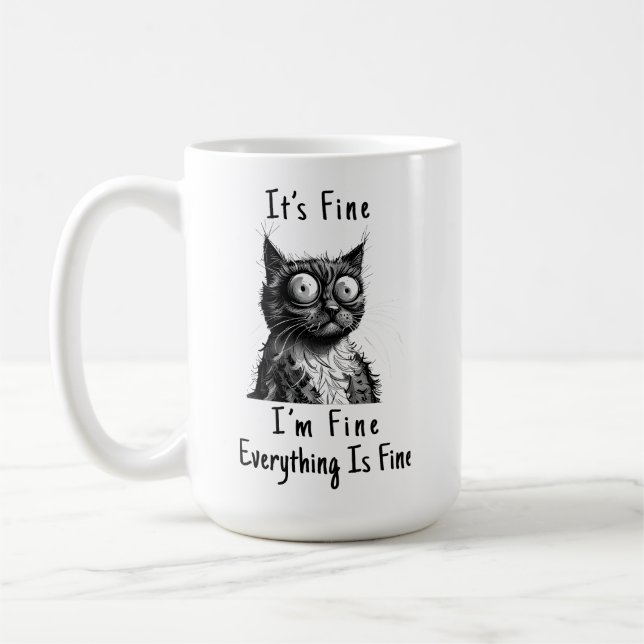 Mug Je vais bien (Gauche)
