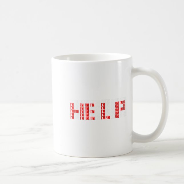 Mug Je vais bien aider à la dépression Anxiété santé m (Droite)