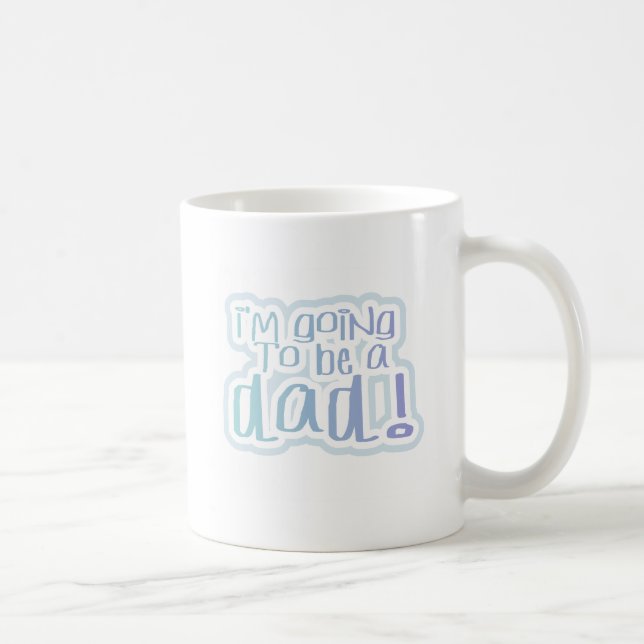 Mug Je vais être un papa Tshirts et cadeaux (Droite)