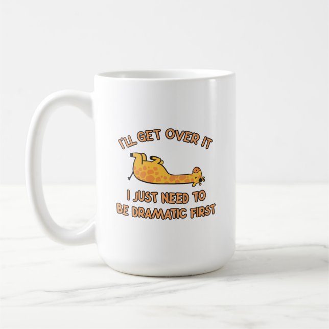 Mug Je vais me remettre de la Girafe (Gauche)