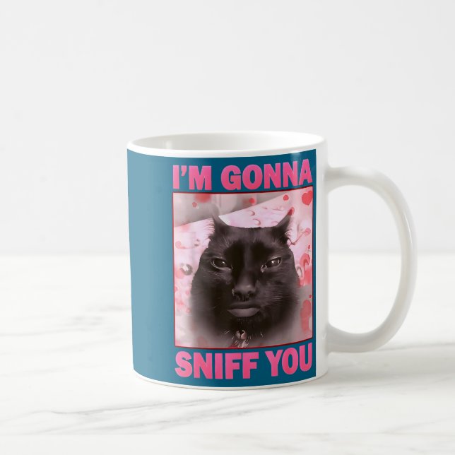 Mug Je vais renifler drôle mème de chats pourris du ce (Droite)
