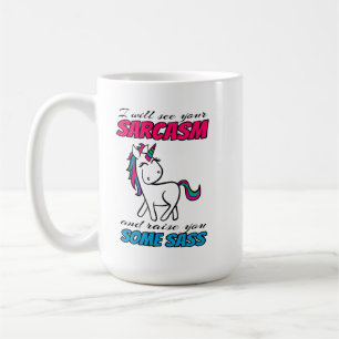 Mug Je Vais Ton Sarcasme Et Je Te Lèverai Un Sass