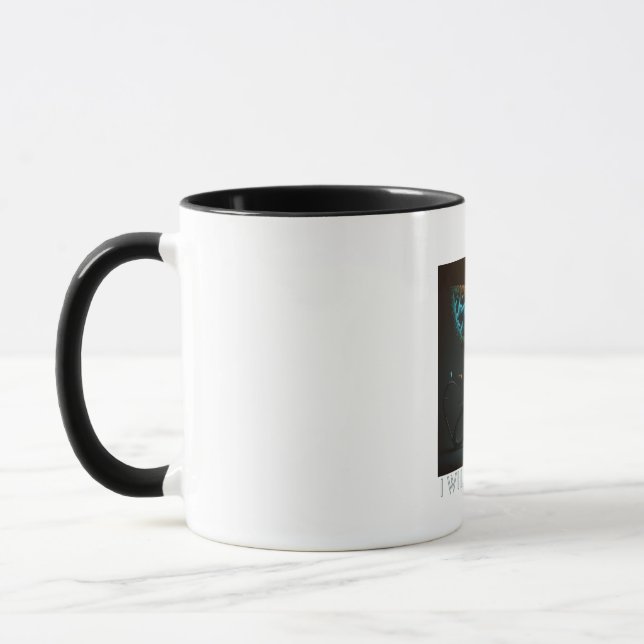 Mug Je vais vous couper, l'édition de gènes, plus clai (Gauche)