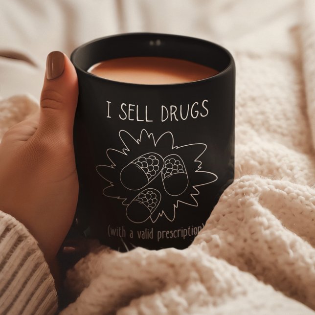 Mug Je Vends Des Médicaments - Drôle Pharmacien - Phar (Créateur téléchargé)