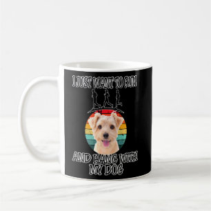 Mug Je Veux Exécuter Et Hang W Norfolk Terrier
