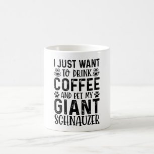 Mug Je Veux Juste Boire Du Café Et Des Animaux De Comp